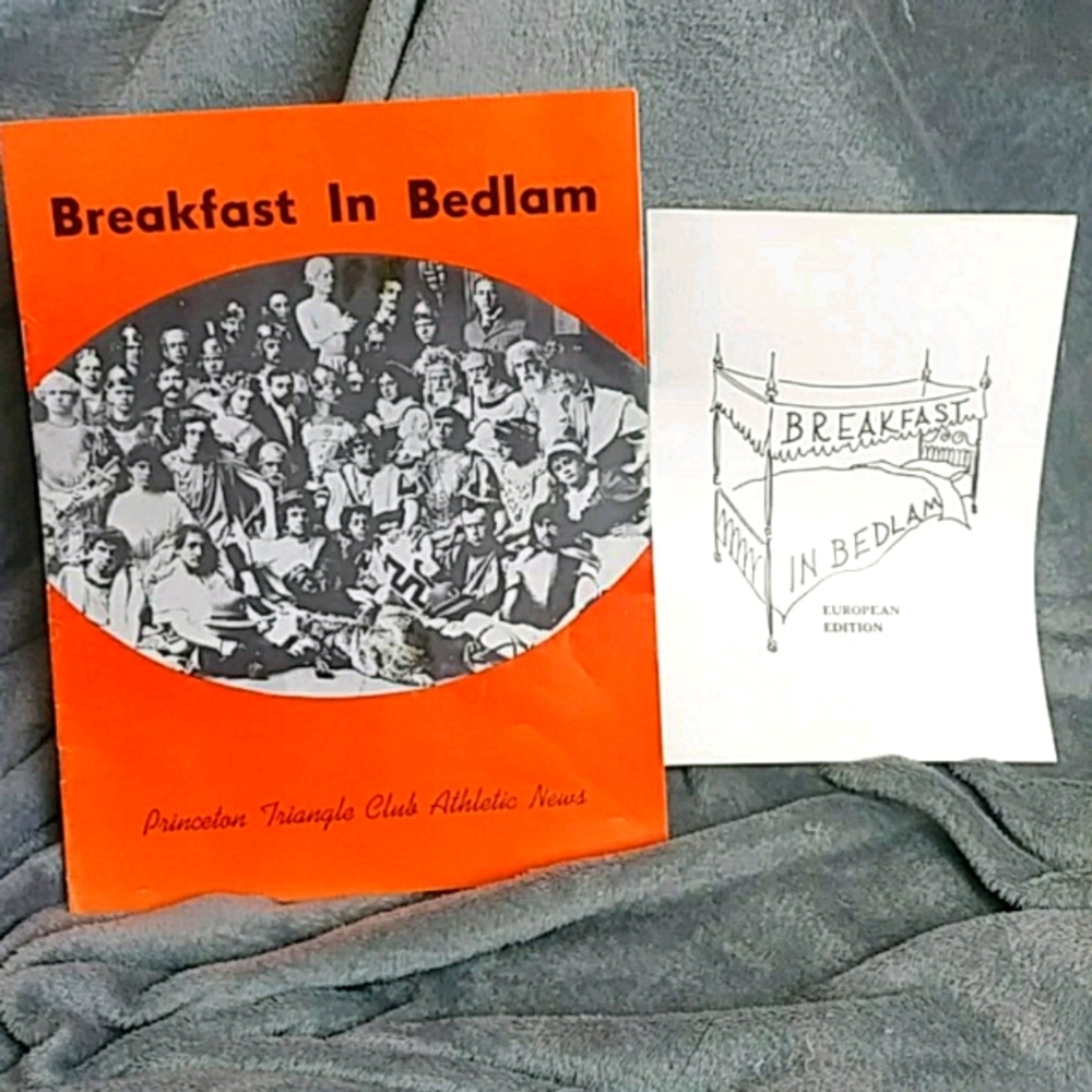 Vintage 1959 Princeton Triangle Club Show Book
